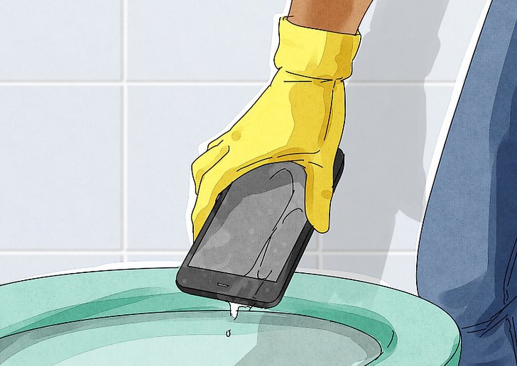 как спасти телефон от воды