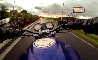 Как снять видео за рулём мотоцикла